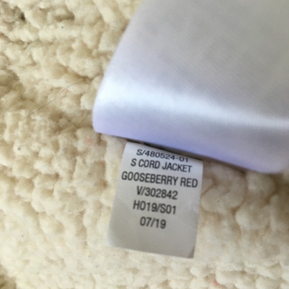 Old Navy Corduroy winter coat 5t - Picture 4 of 4